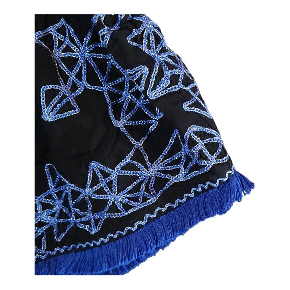 Poupette St Barth Embroidered Aba Boxer Shorts Resortwear Bohemian Women's S - Picture 5 of 7